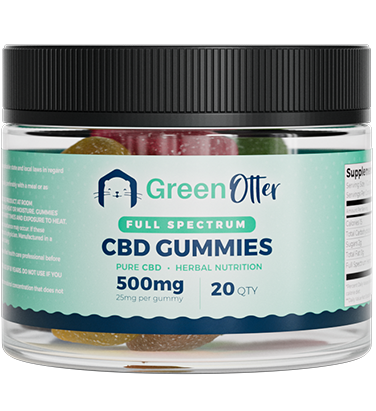 Green Otter : 500mg CBD Gummies, Full Spectrum, Pure CBD or Scam
